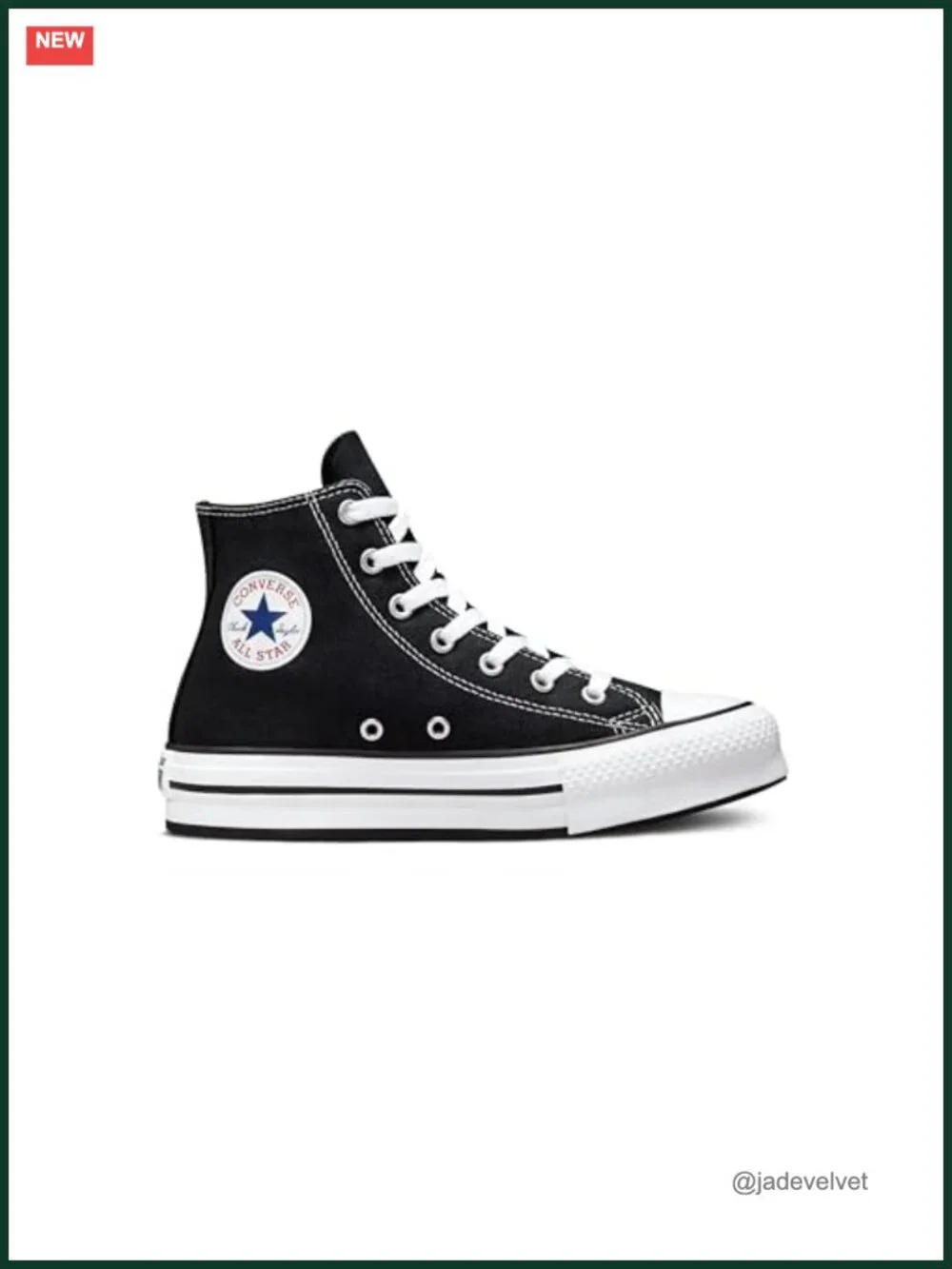 Girls Chuck Taylor All Star Eva Lift High Top Sneakers